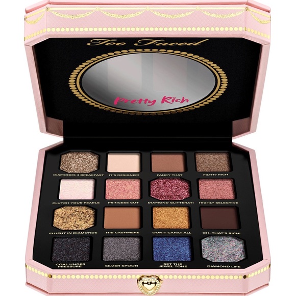 Too Faced Other - Too Faced Pretty Rich Diamond Eye Shadow Palette